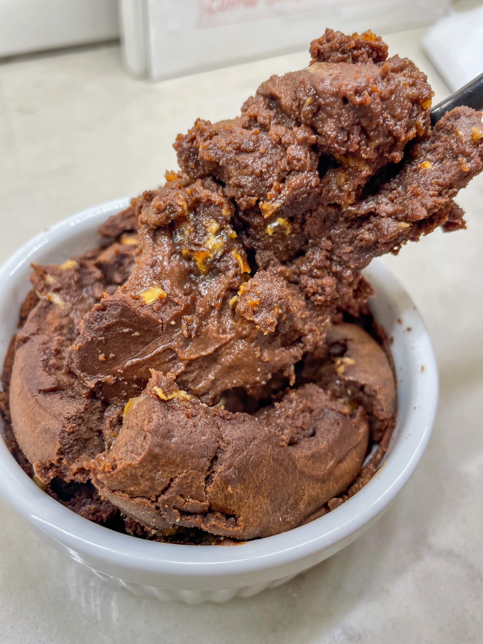 High Protein Chocolate Peanut Butter Mug Cake - Taylor Likes